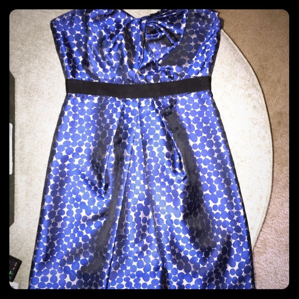 BCBG strapless dress